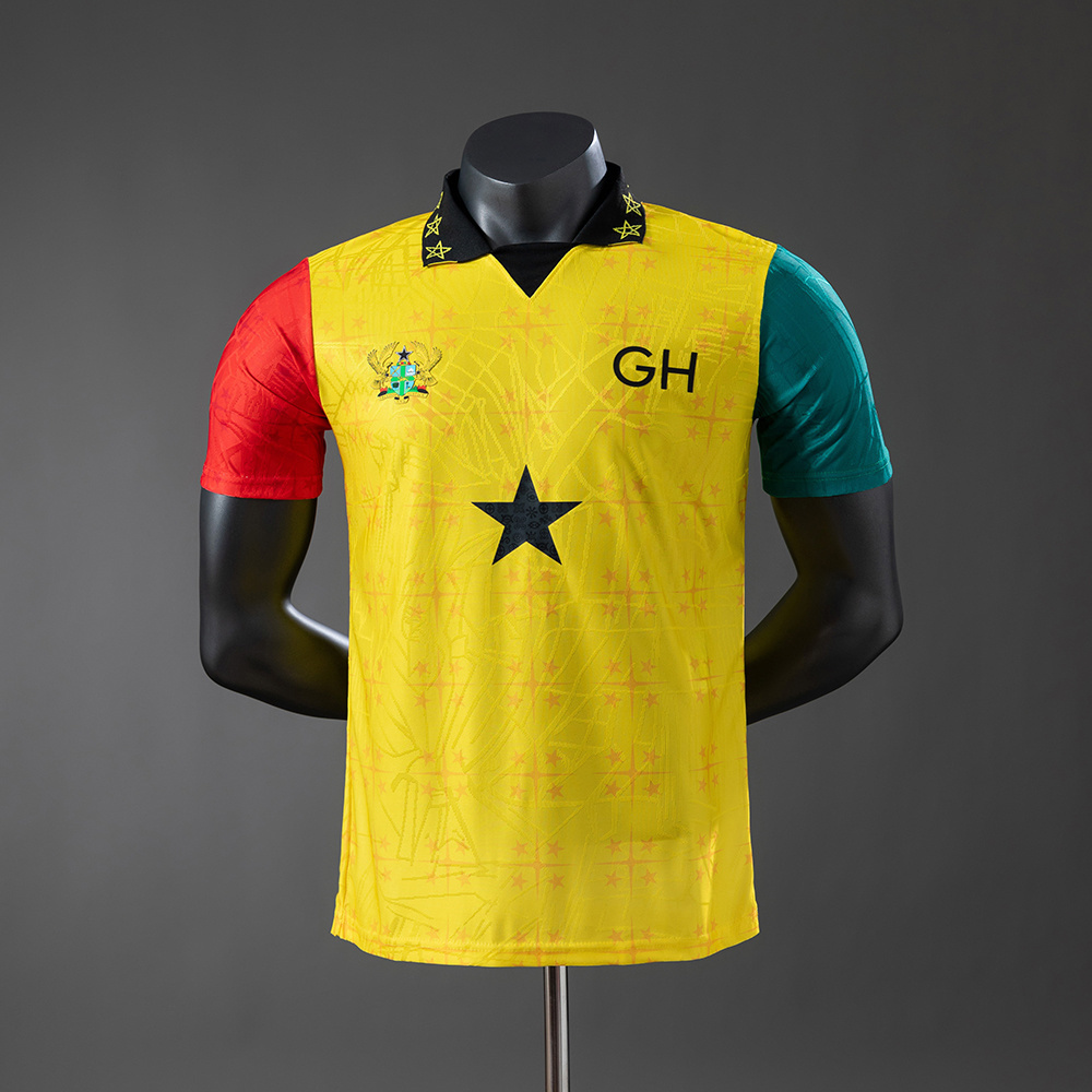 Ghana 2025 Commemorative Edition - Yellow Player Version Jersey S-XXL