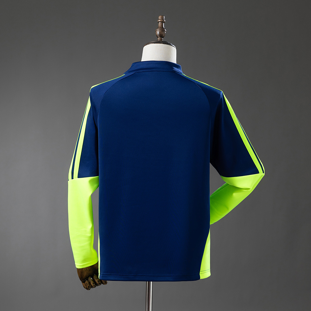 Scotland 2026 Training Top Navy Blue & Fluorescent Green S-XXL