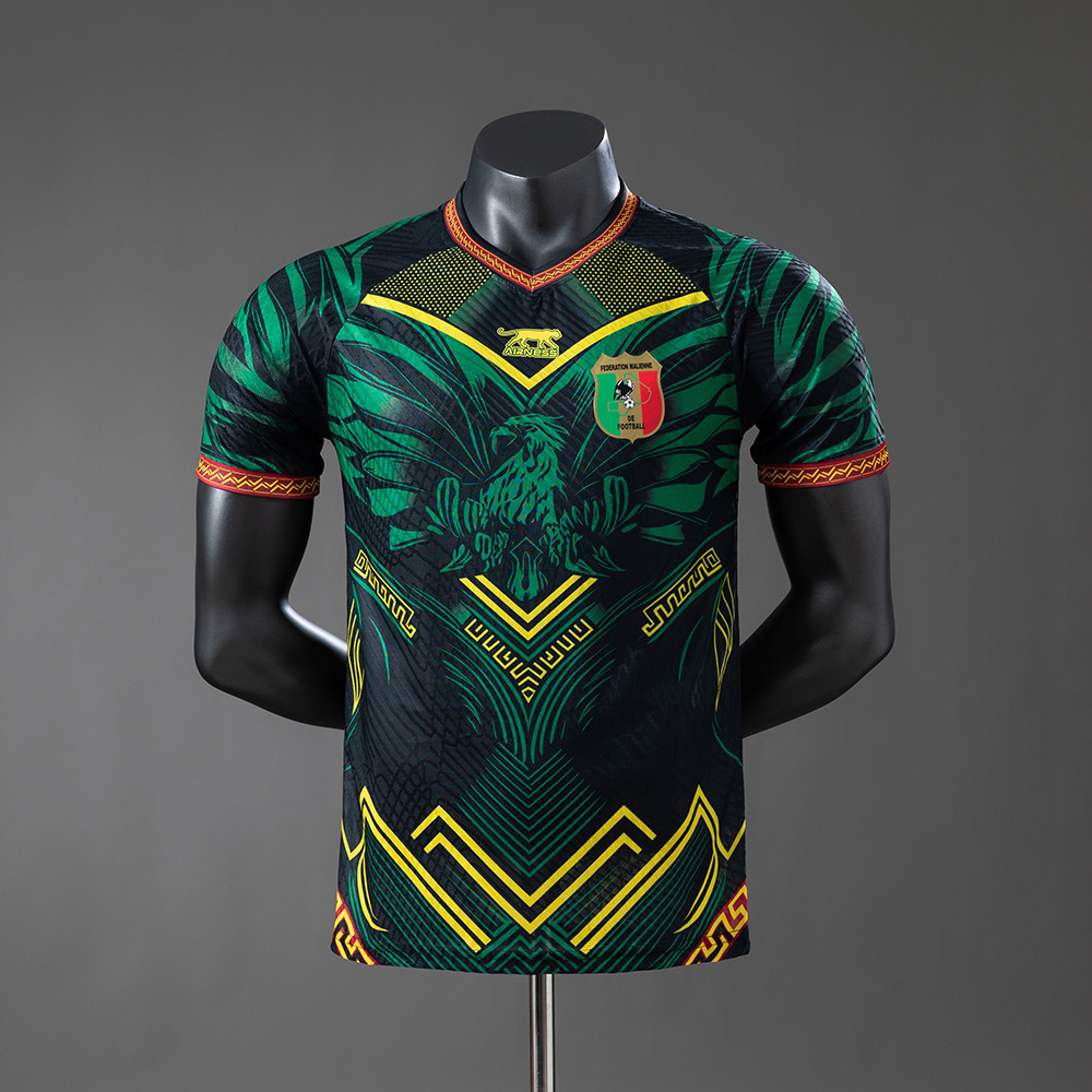 Mali Edição Especial 25/26 Authentic Black/Green Versão Jogador